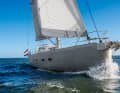 Deux systèmes d'ancrage maintiennent le yacht de 44 tonnes de manière fiable