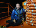 Skipper Werner Schaufelberger, 72, auf dem Rettungskreuzer