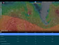 La flotta fa rotta verso Capo Horn nel 25° giorno della Queen's Leg in condizioni di crescente tempesta. Facile da vedere e misurare sul tracker: il corridoio di circa 100 miglia nautiche per il passaggio tra Capo Horn e il bordo di ghiaccio.