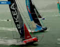 Les Imoca se déchaînent au large de Cowes