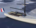 Typical Tofinou. The classic lines, the distinctive deck step and the low freeboard characterise the look