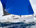 Des gènes sportifs. Sous gennaker, le bateau est très dynamique.