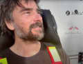 Dishevelled, exhausted and thoughtful: Boris Herrmann after the second mast action.