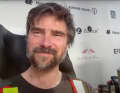 And Boris Herrmann can still smile despite the miles he has lost.