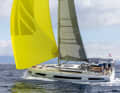 The Dufour 48 shows strong sailing performance in the test. Not only under gennaker.