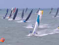 The Transat start off Le Havre offered breathtaking racing scenes.