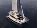 What stands out are the numerous, spacious lounging areas, particularly on the flybridge and at the front of the cockpit.