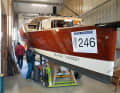 Open-heart surgery: the owner used a simple pendulum jigsaw to cleanly cut off the foredeck