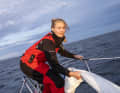 So dynamisch kennt man Rosalin Kuiper sonst im Ocean Race | Yann Riou/Team Malizia