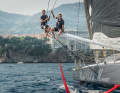 Pierre Casiraghi e Boris Herrmann hanno fondato il Team Malizia insieme come amici nel 2016. Qui potete vederli sulla loro prima Imoca "Seaexplorer - Yacht Club de Monaco".