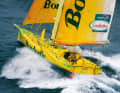 Mit diesem Lombard-Design wurde Jean Le Cam bei der Vendée Globe 2004 Zweiter