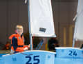 Fun for children: wind machines and water basins make taster sailing possible
