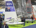 The small boats and dinghies were presented together in Hall 15.