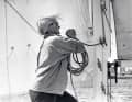 Ingeborg von Heister (1922-2002), a businesswoman from Düsseldorf, sailed alone out of conviction