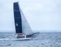 Gekentert kurz vor dem Ziel: Gilles Buekenhouts Trimaran "Jess" 