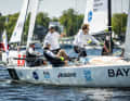 L'equipaggio del Münchner Yacht-Club ha conquistato il secondo posto all'apertura della stagione per le squadre di prima divisione