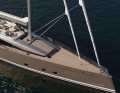 Von den Vorstagen rollen sich Staysail, Genua oder Code Zero ab.