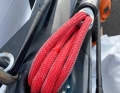 Just one of the possibilities: A lashing or the swivel of the J2 could be broken