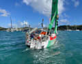 Christian Sauer a eu environ deux semaines pour préparer son "Argo" pour la Mini Globe Race.