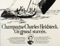 Mit dem Boom des Segelsports in Frankreich stieg auch die Marke Heidsieck in das Sponsoring ein – und knüpfte damit an die eigenen Ursprünge an