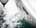Kühlwasseraustritt beobachten