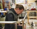 Christian Sauer built the 5.80 metre long Mini himself