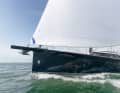 The fixed bowsprit does not require a water stay