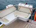 As a keen deep-sea angler, the owner is delighted to have boxes on the outside decks with a cutting board for filleting fish