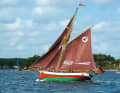 The over 90-year-old gaff cutter "Dagmar Aaen"