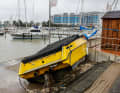 Storm surge damage Damp