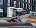 Leading the way. At the company headquarters in Oberpfaffenhofen there is an inflatable boat with a cruise engine