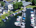 Les installations de pontons actuelles du CSV dans le quartier berlinois de Köpenick.