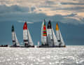 League photographer Julius Osner captured the picture in front of Friedrichshafen