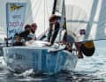 Das junge Team vom Münchner Yacht-Club schlug sich wacker, konnte aber den großen Vorsprung auf den NRV nicht halten