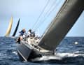 The trade winds provided mostly ideal sailing conditions off the south coast of Antigua.