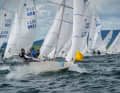 The event was characterised by strong winds and icy cold.