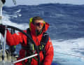 Steuermann auf "Pen Duick VI"