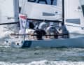 Das NRV-Team um Steuermann Malte Winkel holte in Kiel Platz zwei und übernahm die Erstliga-Tabellenführung.