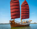 A picture from the Far East? No, the junk "Fu" is at home in Peenemünde!