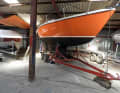 The above-water hull is painted with the durable AWL-Grip paint