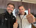 Alles Gute für Team Malizia wünscht Ocean-Race-Sieger Michael Illbruck der Crew um Skipper Boris Herrmann