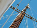 ... and worked with a constant eye on the rigging