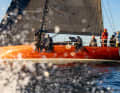 La belle "Elida" de Daniel Baum franchit la ligne d'arrivée de la course Pantaenius Rund Skagen.