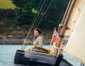The small racing yacht is good for many a big surprise on the regatta course. Some of the competitors were surprised at what was passing them by