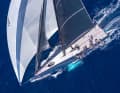 „Northstar III“ mit Druck in der Tüte: Die 76 Fuß lange Judel/Vrolijk-Konstruktion entstand für Peter Dubens mit abgefastem Vorschiff und Canting-Kiel.