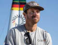 Der deutsche Steuermann Erik Kosegarten-Heil kämpft mit seinem Team um den Anschluss an die Top-Teams.