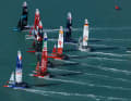 La flotta SailGP in velocità