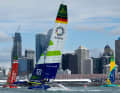 The Germany SailGP Team presented by Deutsche Bank will be led by helmsman Erik Kosegarten-Heil into the home race off Sassnitz.