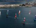 Motivational picture for the Germany SailGP team, which is leading the fleet here