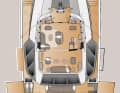 Saloon layout of the FPY110.